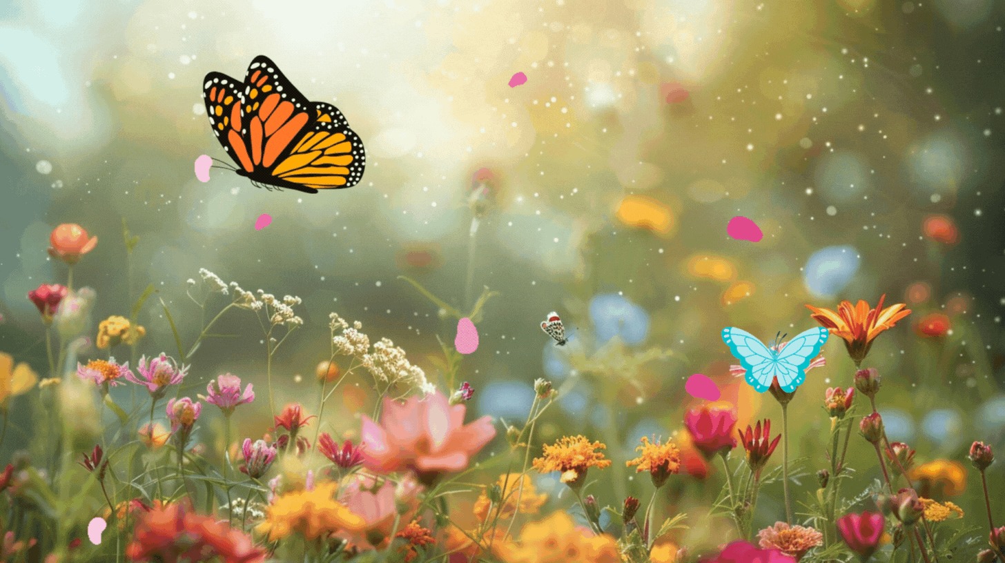 MW Rebalance Butterfly animated background